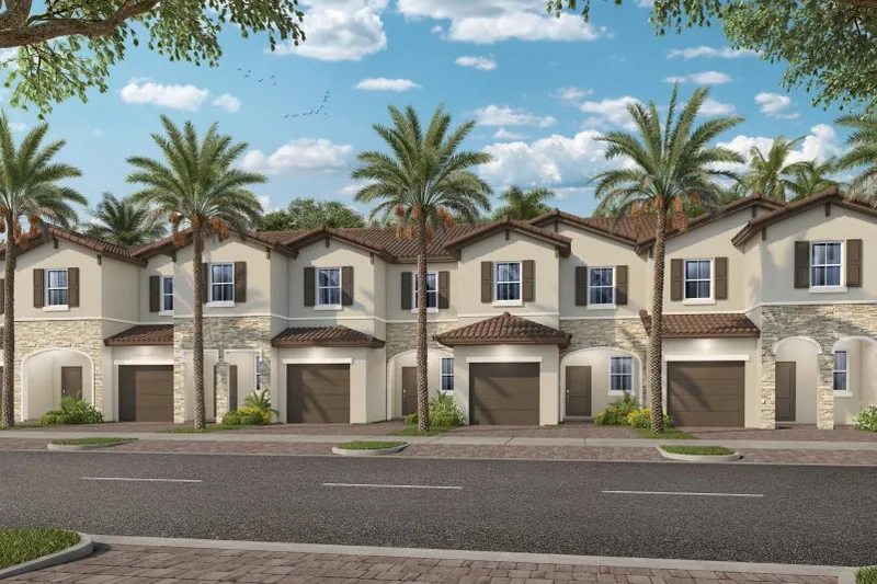 New homes at Altamira · Castellon Collection in Homestead, Florida