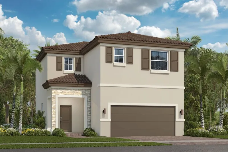New homes at Altamira · Granada Collection in Homestead, Florida