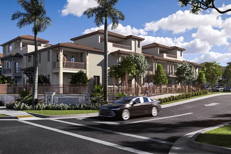 New homes at Altessa at Wilton Manors in Wilton Manors, Florida
