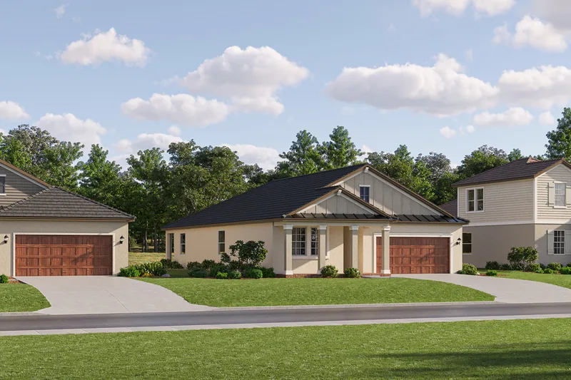 New homes at Angeline Active Adult · Active Adult Manors in Land O' Lakes, Florida