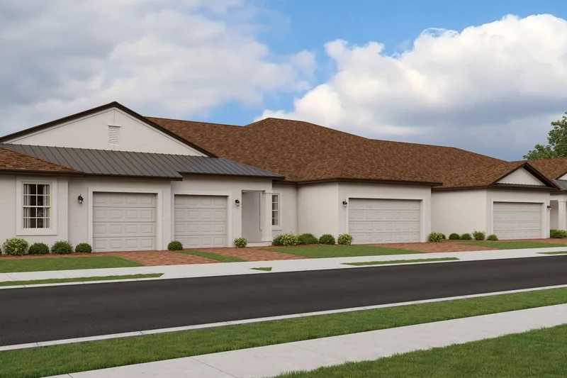 New homes at Angeline Active Adult · Active Adult Villas II in Land O' Lakes, Florida