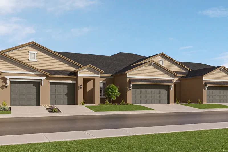 New homes at Angeline Active Adult · Active Adult Villas in Land O' Lakes, Florida