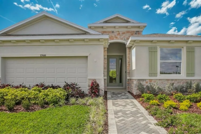 New homes at Angeline in Land O' Lakes, Florida