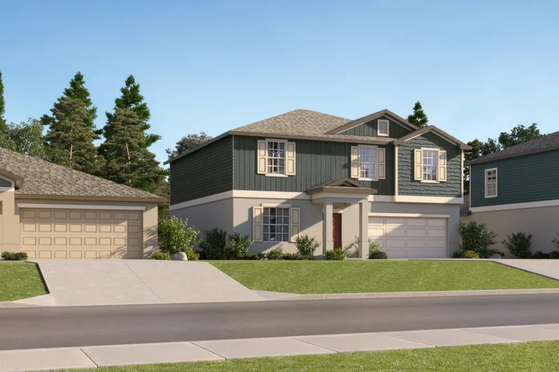 New homes at Angeline · The Estates in Land O' Lakes, Florida