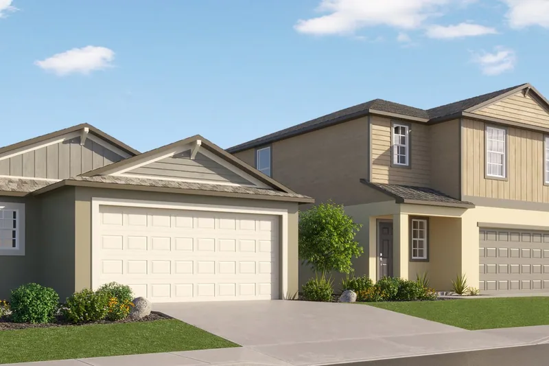 New homes at Angeline · The Manors in Land O' Lakes, Florida