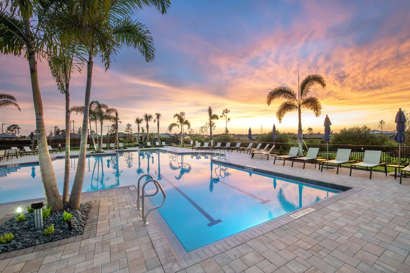 New homes at Arbor Oaks in North Port, Florida