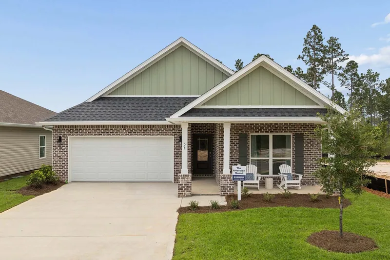 New homes at Ashton Park Phase III in Freeport, Florida