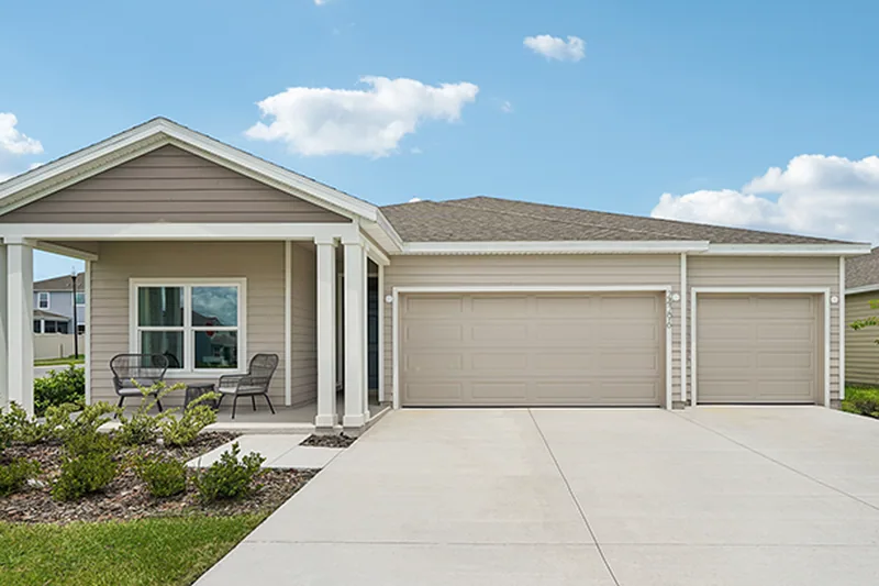 New homes at Avalon Woods in Newberry, Florida