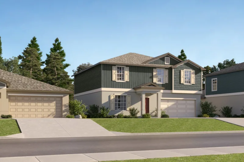 New homes at Balm Grove · The Estates in Wimauma, Florida