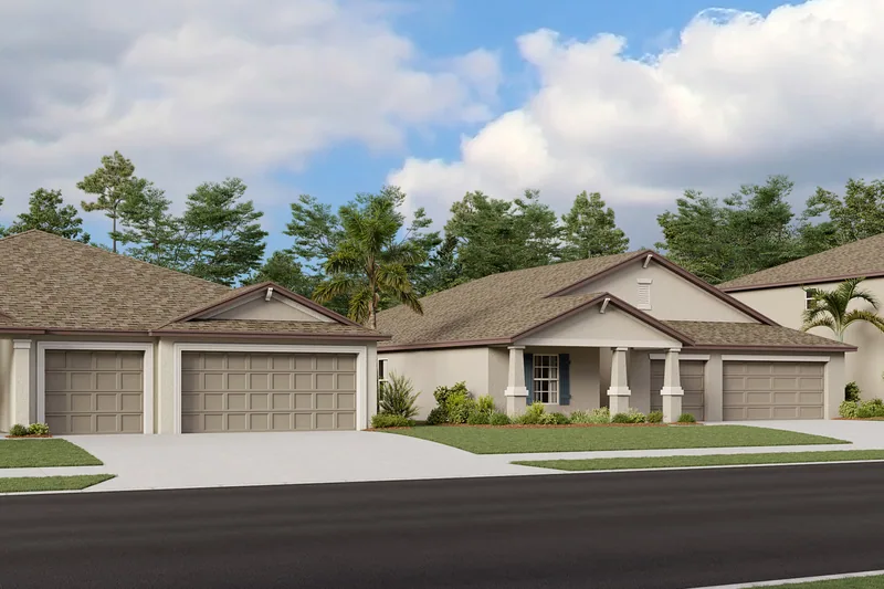 New homes at Balm Grove · The Executives East in Wimauma, Florida