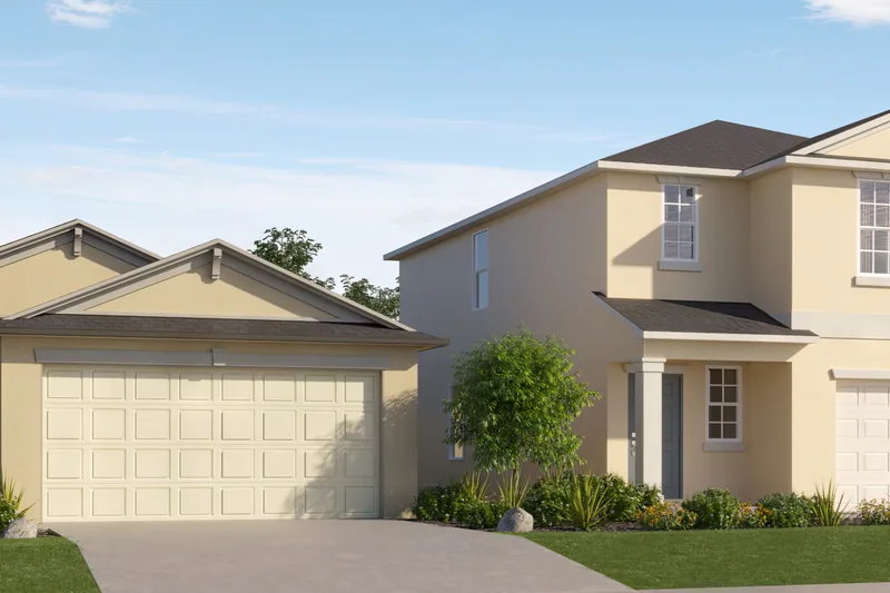 New homes at Balm Grove · The Manors East in Wimauma, Florida