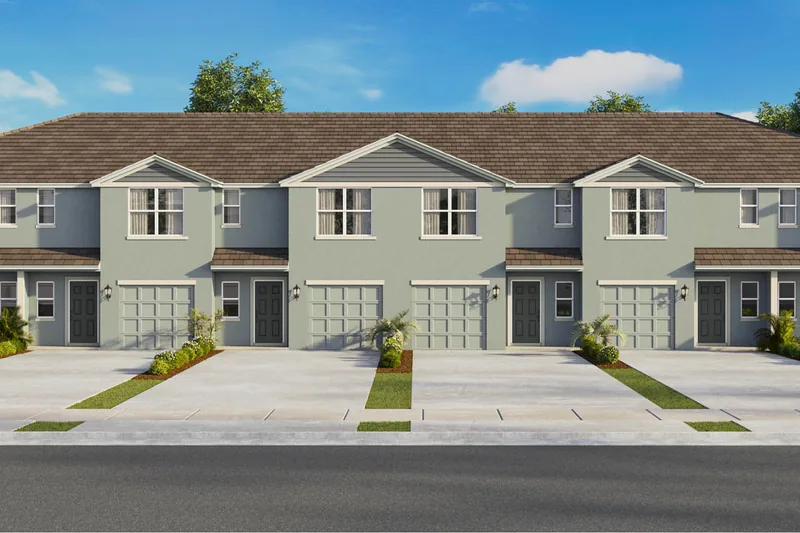 New homes at Banyan Point in Merritt Island, Florida
