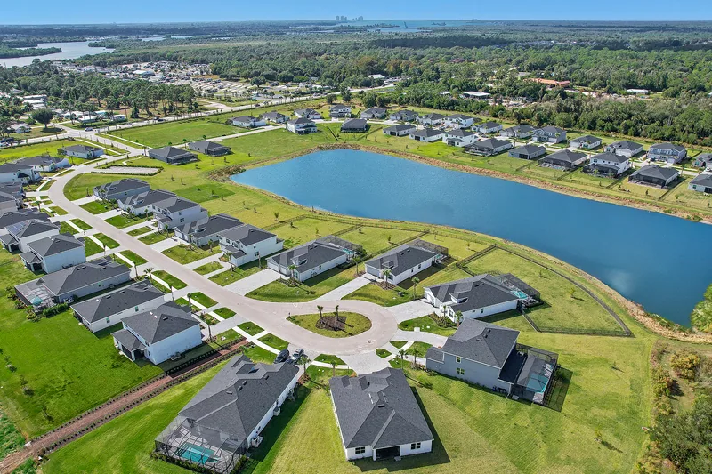 New homes at Bayshore Ranch in North Fort Myers, Florida