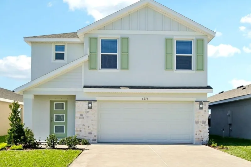 New homes at Berry Bay in Wimauma, Florida