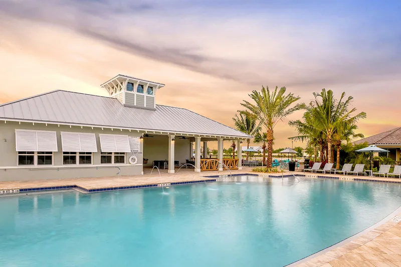 New homes at Bonavie Cove in Fort Myers, Florida