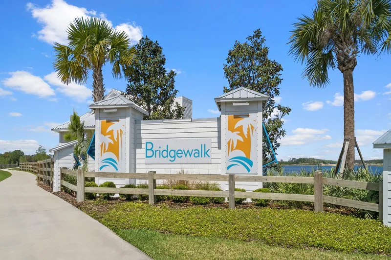New homes at Bridgewalk in Saint Cloud, Florida