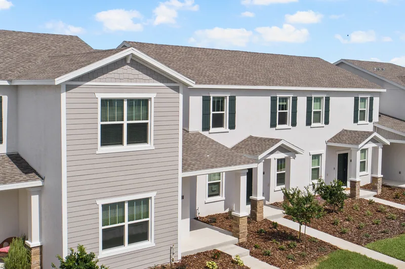 New homes at Bridgewalk · Trail Townhomes in Saint Cloud, Florida