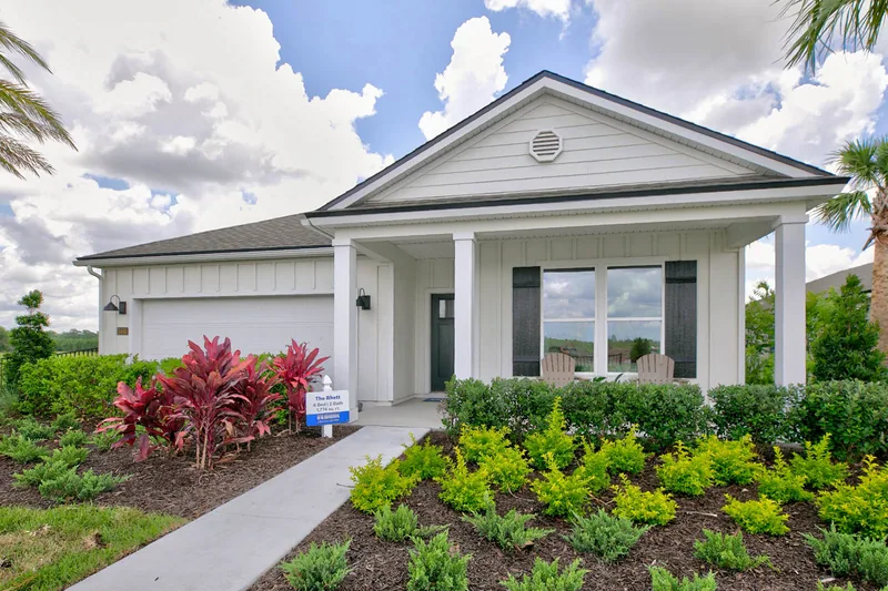 New homes at Bridle Creek in Jacksonville, Florida
