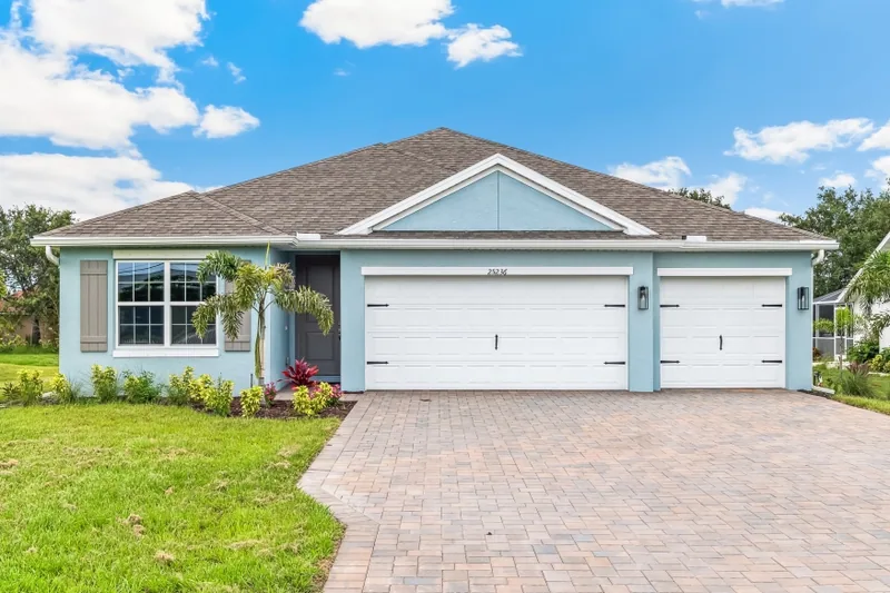 New homes at Burnt Store Village in Punta Gorda, Florida