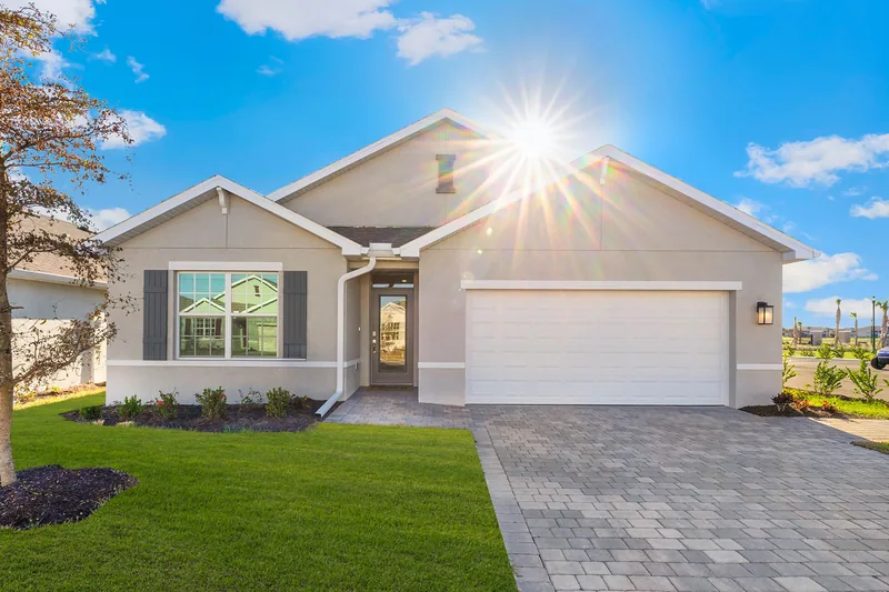New homes at Central Parc in North Port, Florida