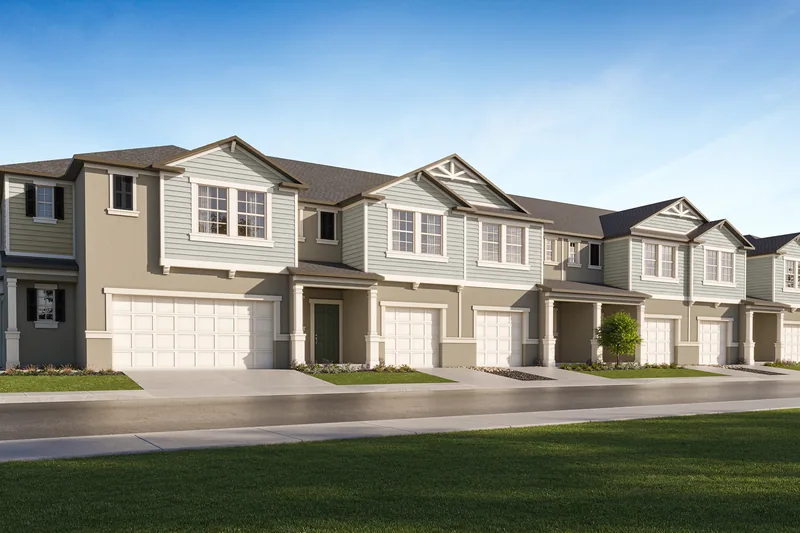 New homes at Connerton · The Townes in Land O' Lakes, Florida