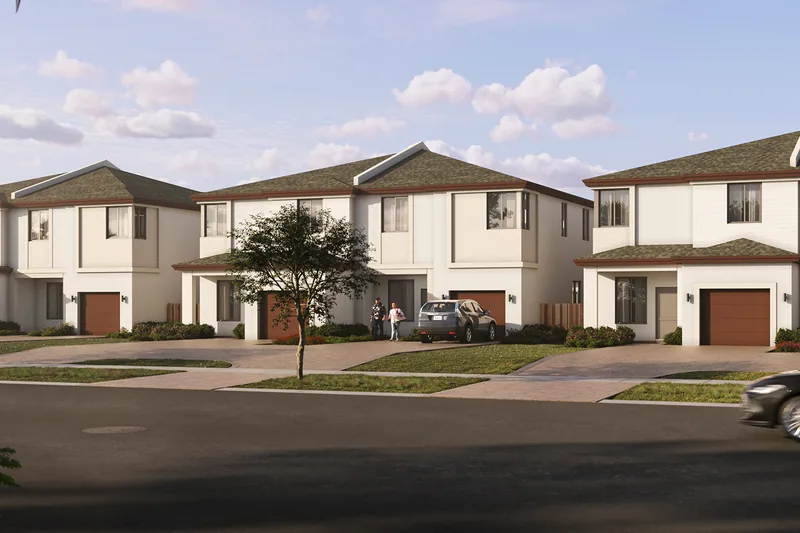 New homes at Coral Breeze · Solea Collection in Miami, Florida