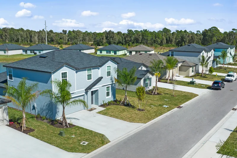 New homes at Crane Landing · Executive Homes in North Fort Myers, Florida