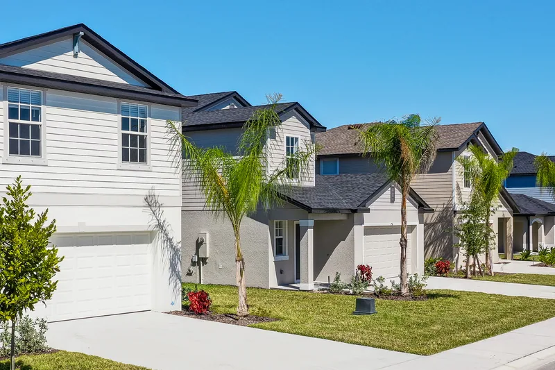 New homes at Crane Landing · Manor Homes in North Fort Myers, Florida