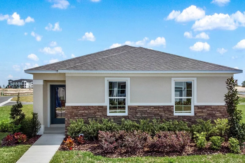 New homes at Crossroads at Kelly Park in Apopka, Florida