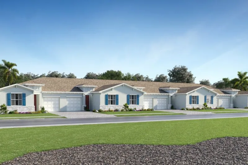 New homes at Delray Trails · The Villas in Delray Beach, Florida