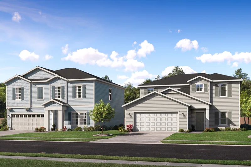 New homes at Diamond Springs 50s in Jacksonville, Florida