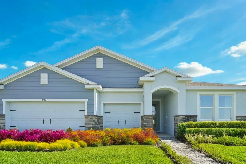 New homes at Farm at Varrea in Plant City, Florida