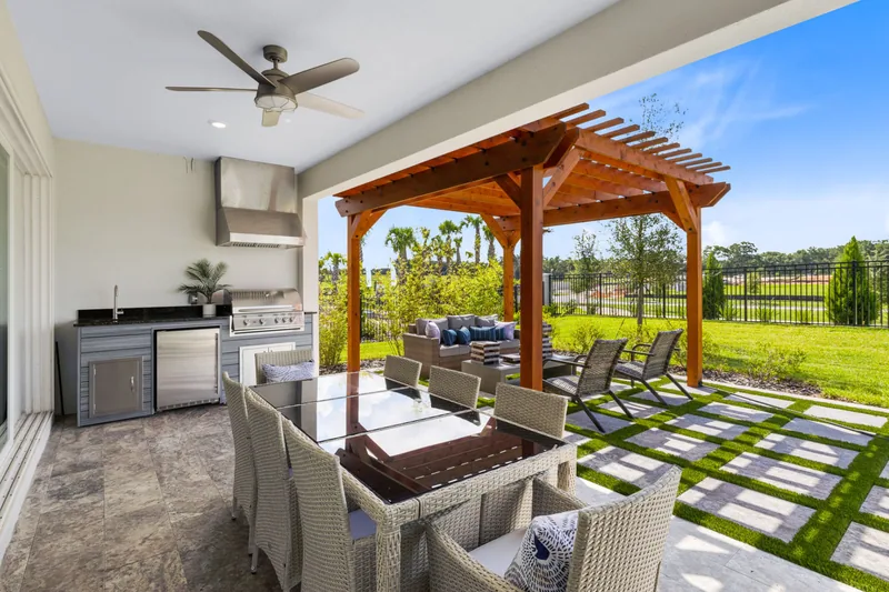 New homes at Foothills Preserve in Mount Dora, Florida