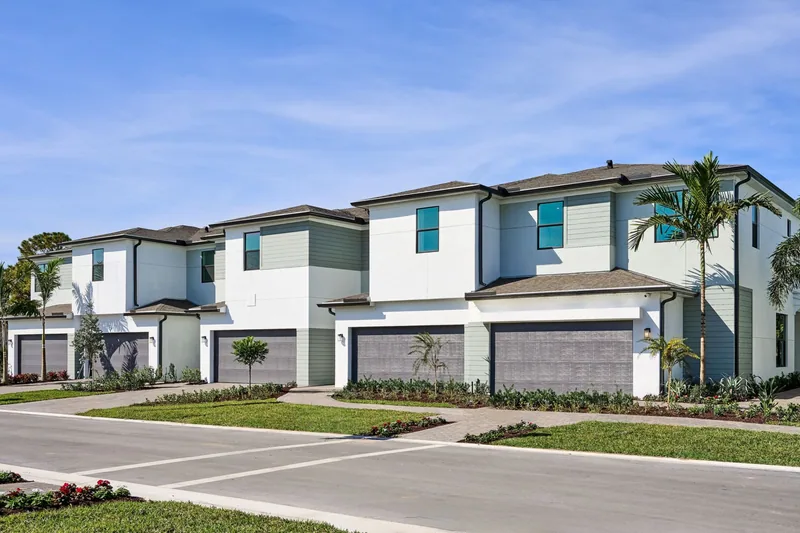 New homes at Forest – Townhomes in Lake Worth, Florida