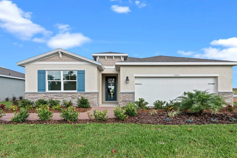 New homes at Fountain View in Ormond Beach, Florida