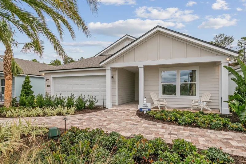 New homes at Freedom at Sawmill Branch in Palm Coast, Florida