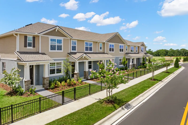 New homes at Gardenia Reserve in Apopka, Florida