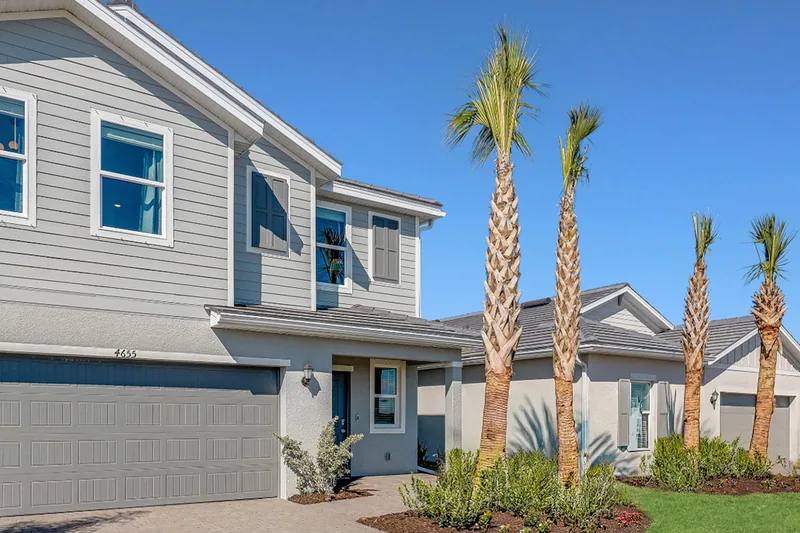 New homes at Gatherpoint · Americana Series in Ave Maria, Florida