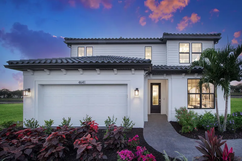 New homes at Gatherpoint in Ave Maria, Florida