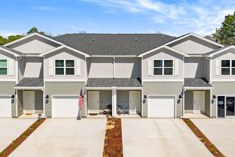New homes at Genoa Landing Townhomes in Freeport, Florida