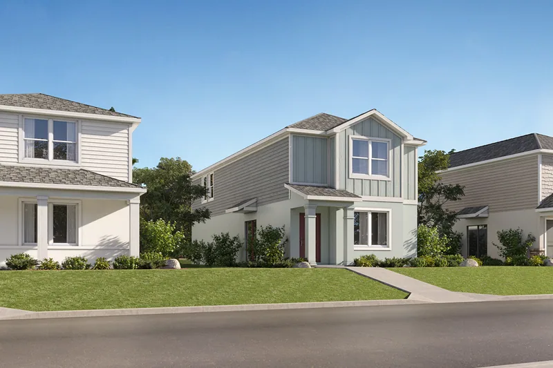 New homes at Gladesong in Riverview, Florida