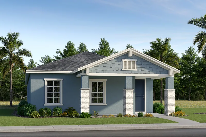New homes at Grand Oaks Manor 40s in Oxford, Florida