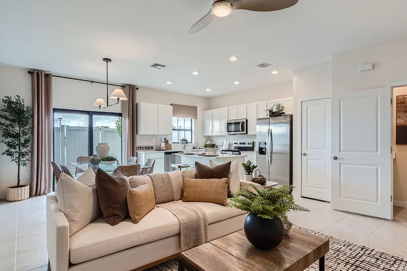 New homes at Hadley Place in Florida City, Florida