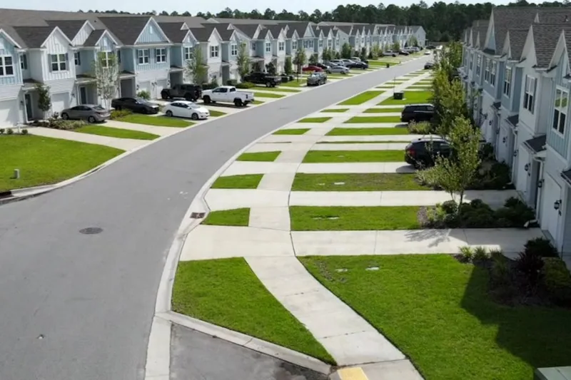 New homes at Hardwick Farms - Townhome Collection in Jacksonville, Florida