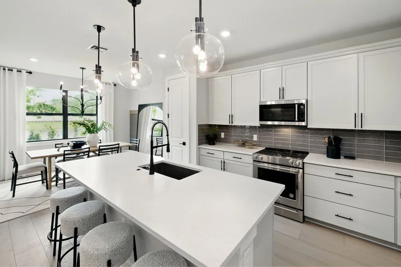 New homes at Hendrix Reserve in Lake Worth, Florida