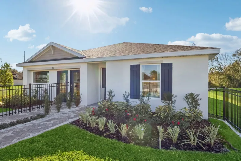 New homes at Holloway Landing in Plant City, Florida