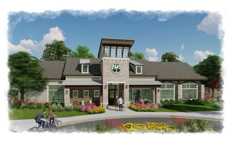 New homes at Hyland Trail in Green Cove Springs, Florida