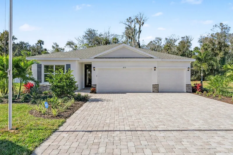 New homes at Indian River Preserve in Mims, Florida