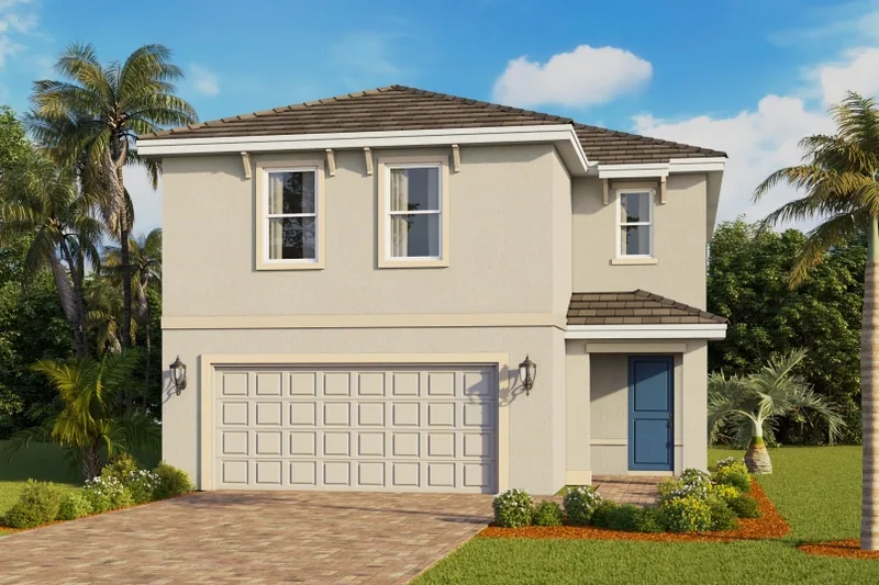 New homes at Lakes of Estero in Estero, Florida