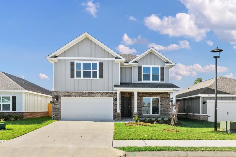 New homes at Lakes of Woodbine in Pace, Florida